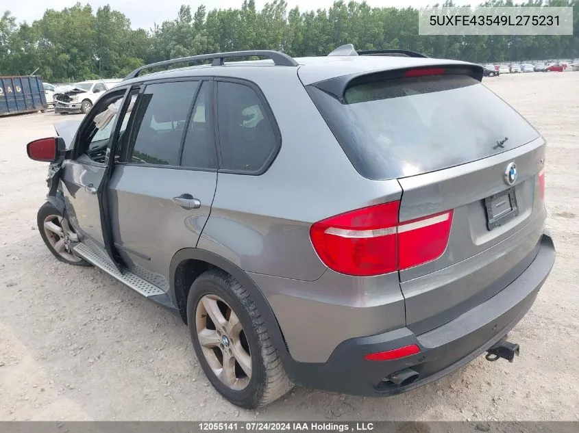 5UXFE43549L275231 2009 BMW X5