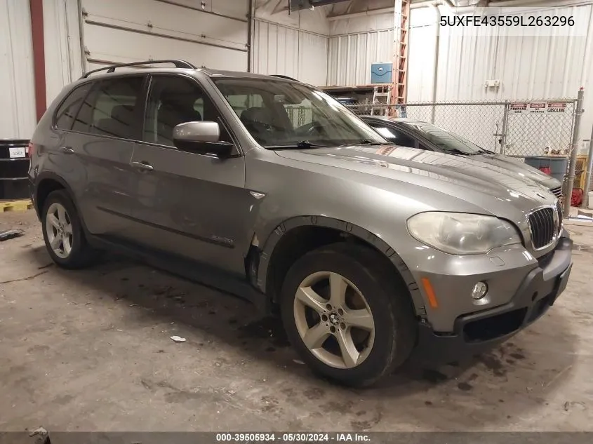 2009 BMW X5 xDrive30I VIN: 5UXFE43559L263296 Lot: 39505934