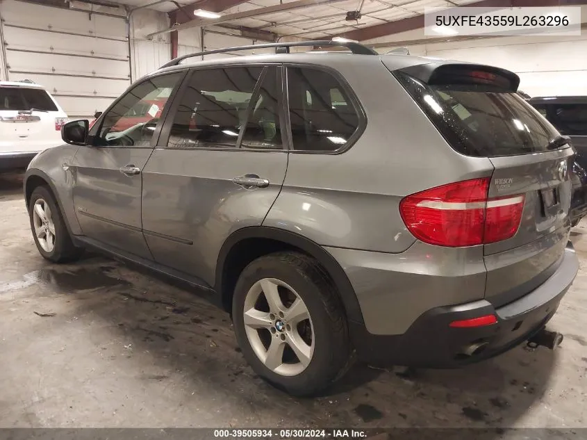 2009 BMW X5 xDrive30I VIN: 5UXFE43559L263296 Lot: 39505934