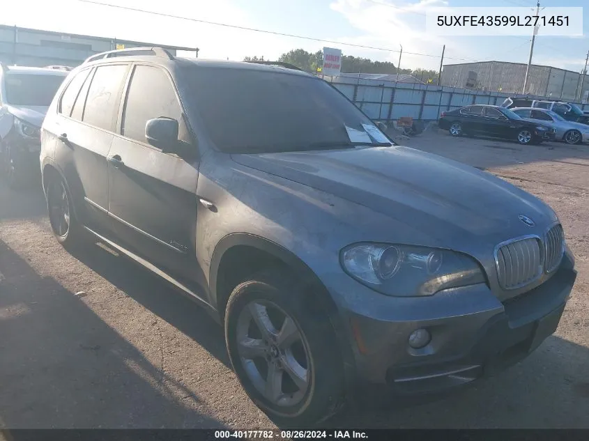 5UXFE43599L271451 2009 BMW X5 xDrive30I