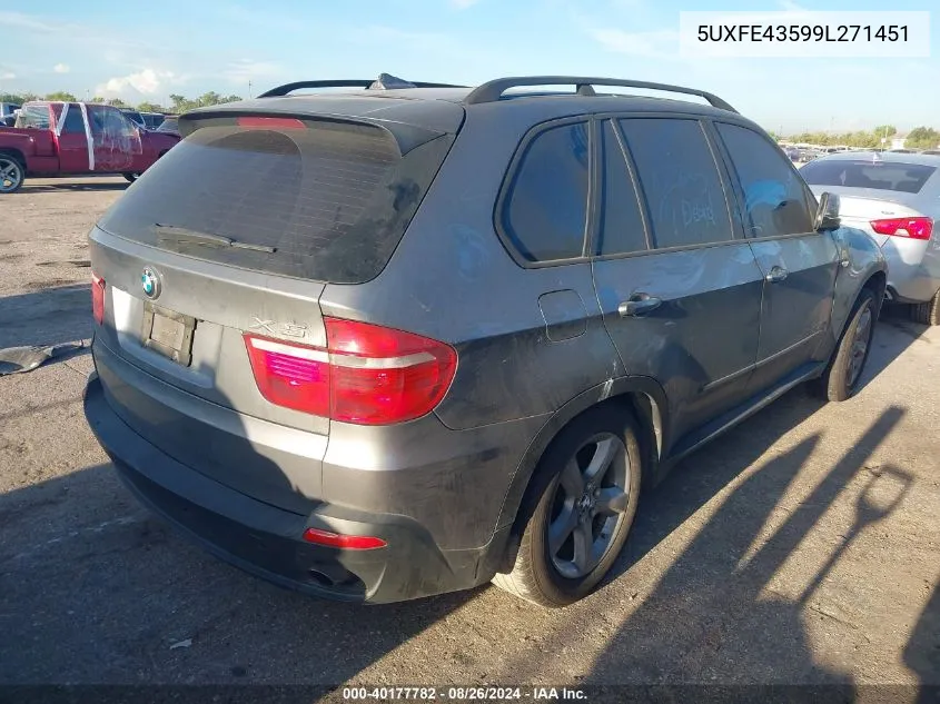 5UXFE43599L271451 2009 BMW X5 xDrive30I