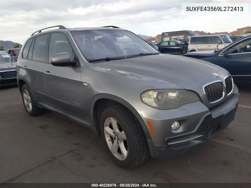 2009 BMW X5 xDrive30I VIN: 5UXFE43569L272413 Lot: 40226076