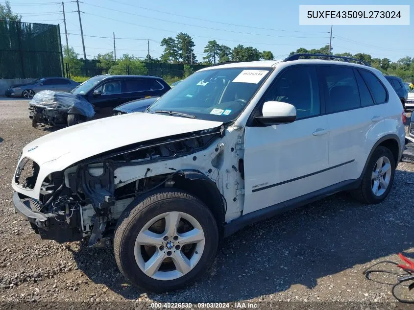 5UXFE43509L273024 2009 BMW X5 xDrive30I