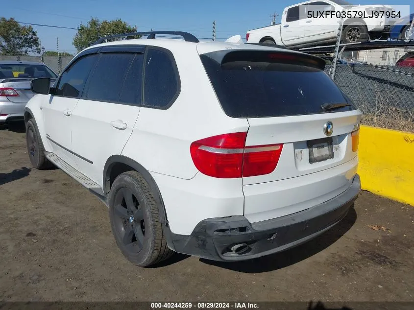 2009 BMW X5 xDrive35D VIN: 5UXFF03579LJ97954 Lot: 40244259