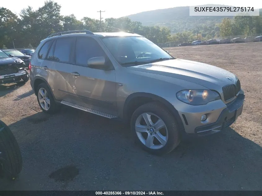 5UXFE43579L275174 2009 BMW X5 xDrive30I