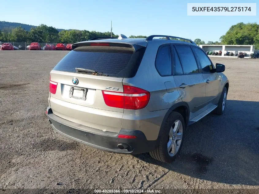 5UXFE43579L275174 2009 BMW X5 xDrive30I