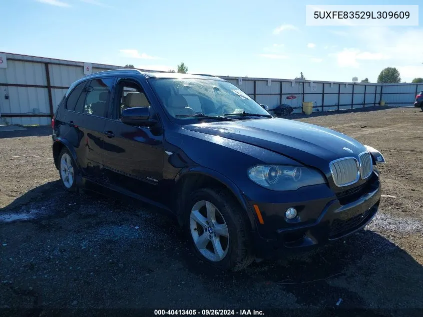 2009 BMW X5 xDrive48I VIN: 5UXFE83529L309609 Lot: 40413405