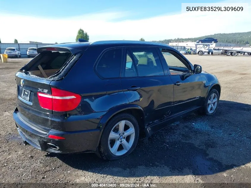 2009 BMW X5 xDrive48I VIN: 5UXFE83529L309609 Lot: 40413405