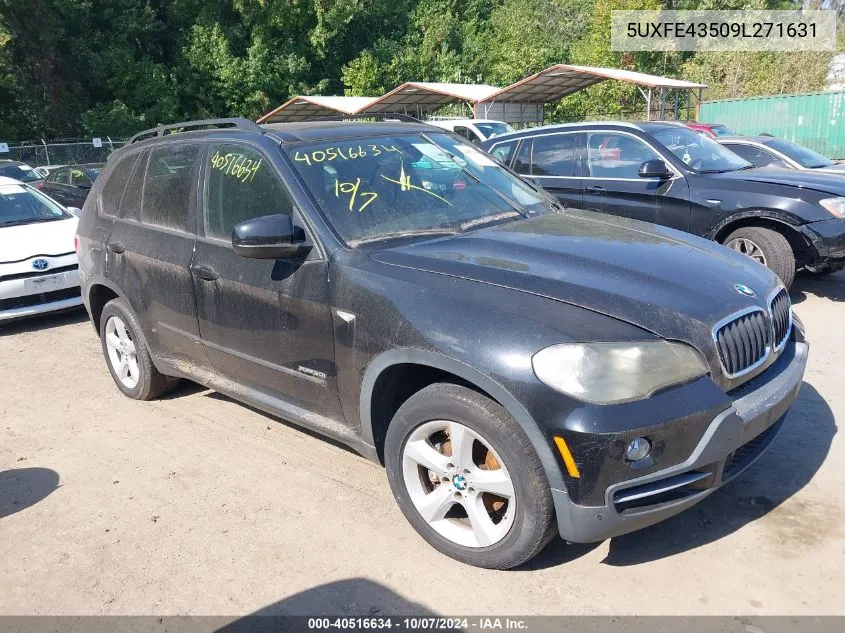 2009 BMW X5 xDrive30I VIN: 5UXFE43509L271631 Lot: 40516634