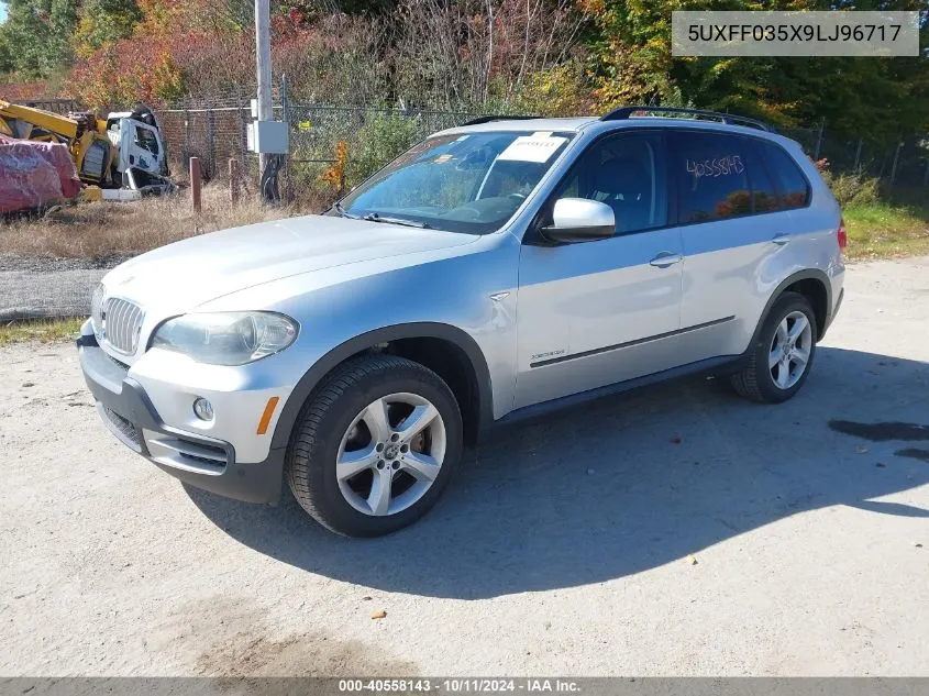 2009 BMW X5 xDrive35D VIN: 5UXFF035X9LJ96717 Lot: 40558143