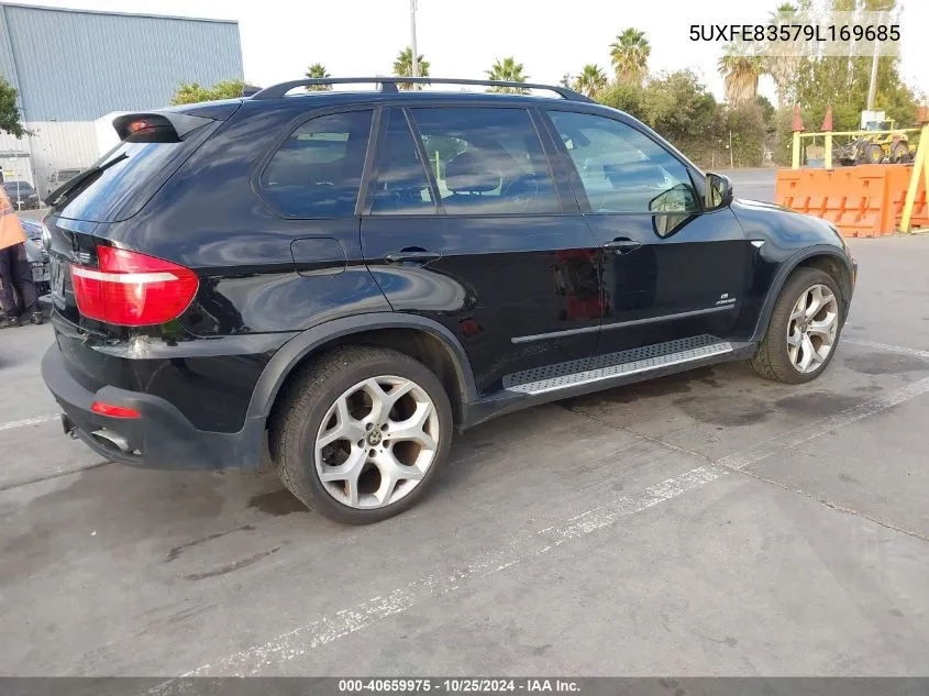 2009 BMW X5 xDrive48I VIN: 5UXFE83579L169685 Lot: 40659975