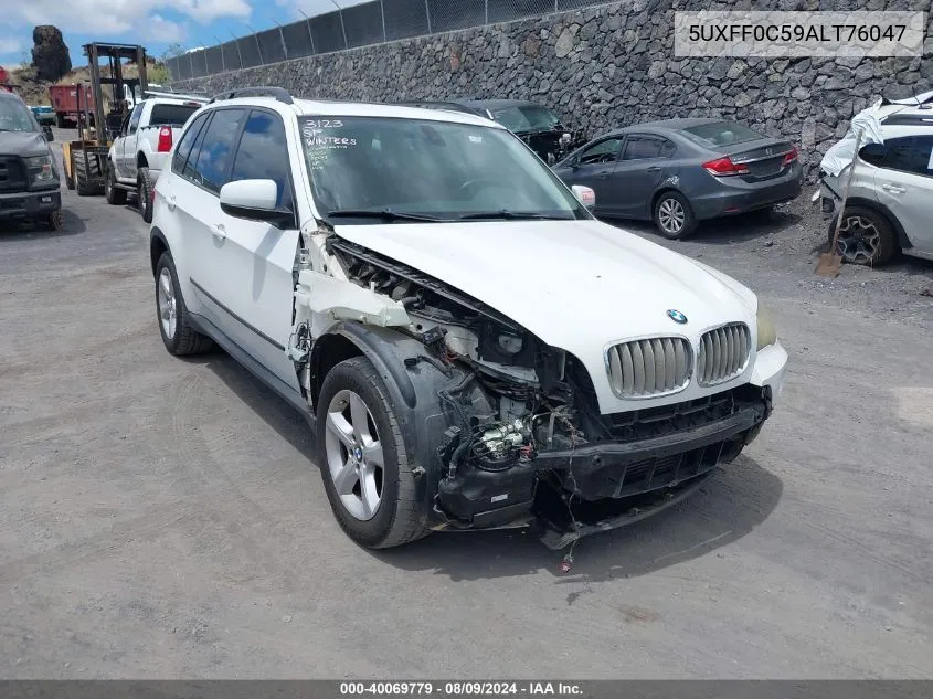 5UXFF0C59ALT76047 2010 BMW X5 xDrive35D