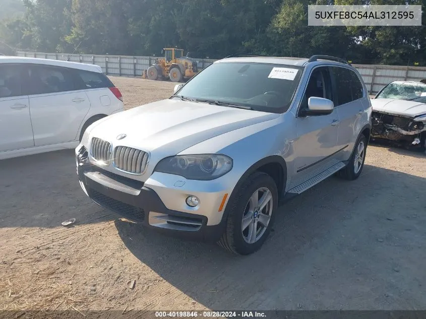 5UXFE8C54AL312595 2010 BMW X5 xDrive48I