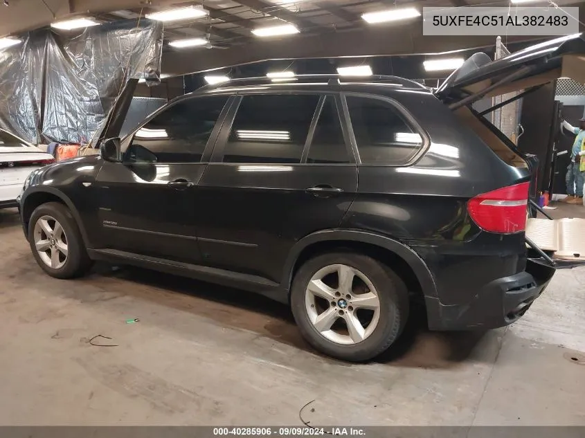 5UXFE4C51AL382483 2010 BMW X5 30I