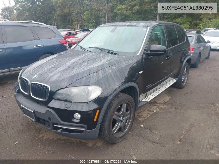 5UXFE4C51AL380295 2010 BMW X5 xDrive30I