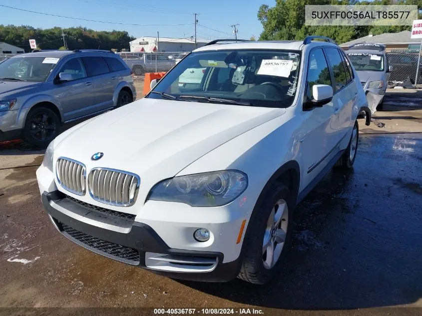 2010 BMW X5 xDrive35D VIN: 5UXFF0C56ALT85577 Lot: 40536757