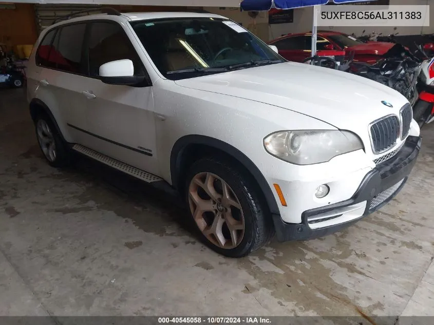 2010 BMW X5 xDrive48I VIN: 5UXFE8C56AL311383 Lot: 40545058