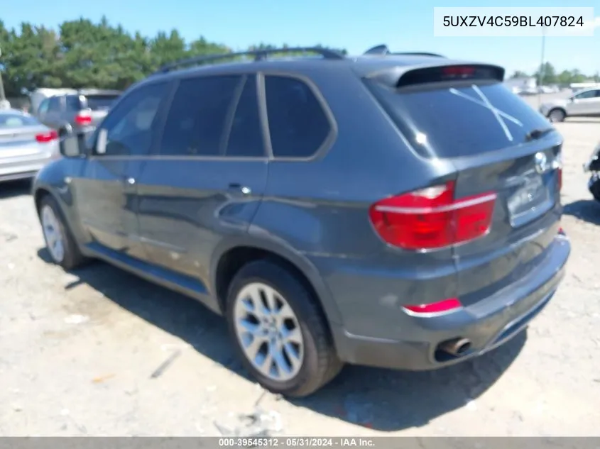 2011 BMW X5 xDrive35I/xDrive35I Premium/xDrive35I Sport Activity VIN: 5UXZV4C59BL407824 Lot: 39545312