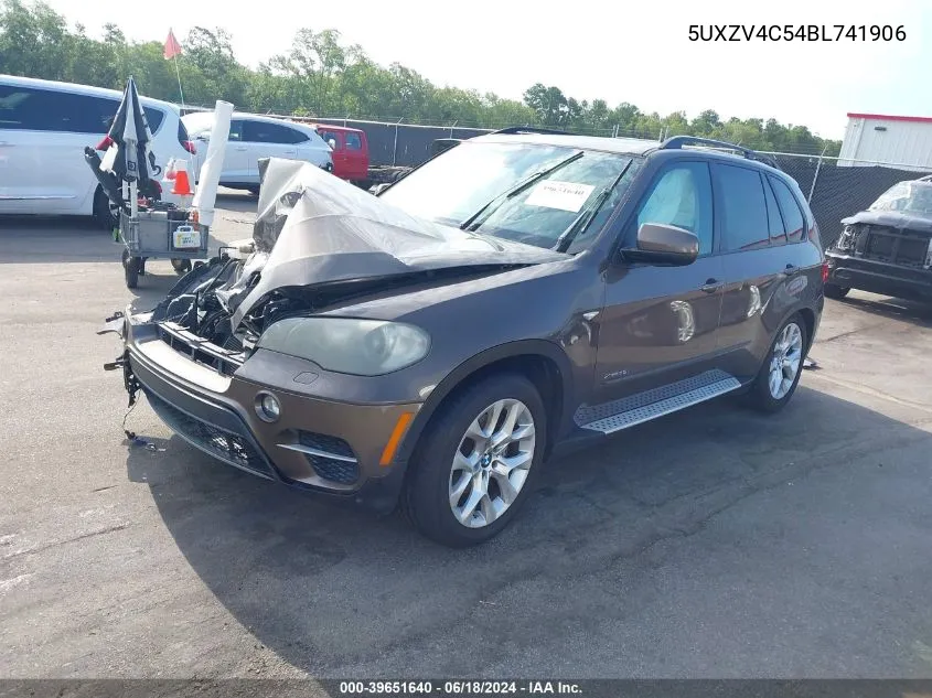 2011 BMW X5 xDrive35I/xDrive35I Premium/xDrive35I Sport Activity VIN: 5UXZV4C54BL741906 Lot: 39651640