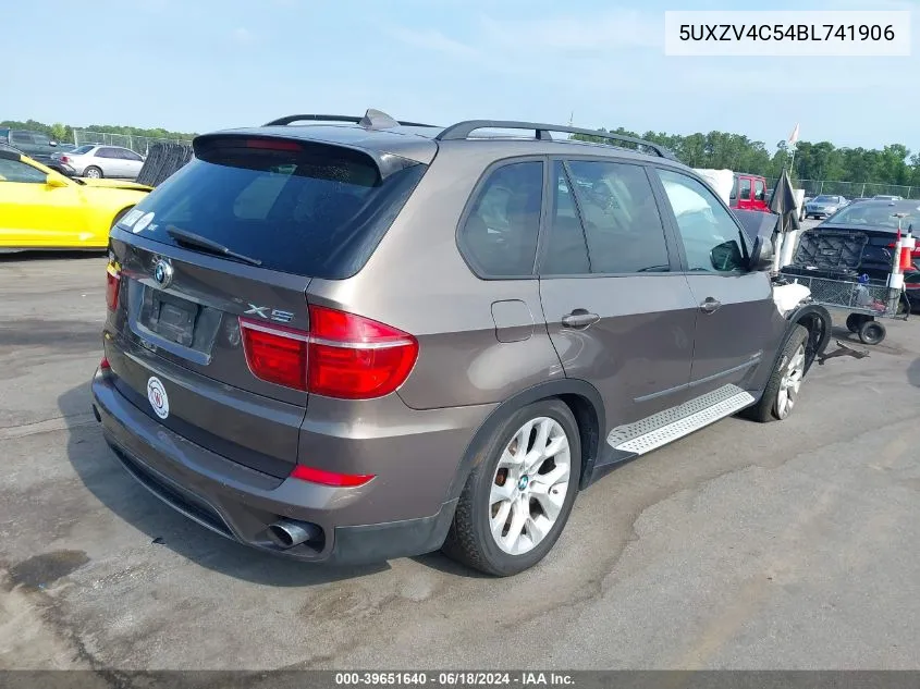 2011 BMW X5 xDrive35I/xDrive35I Premium/xDrive35I Sport Activity VIN: 5UXZV4C54BL741906 Lot: 39651640