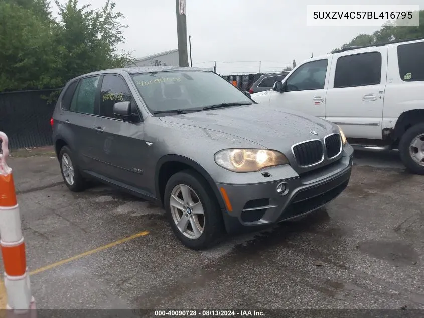 2011 BMW X5 xDrive35I/xDrive35I Premium/xDrive35I Sport Activity VIN: 5UXZV4C57BL416795 Lot: 40090728