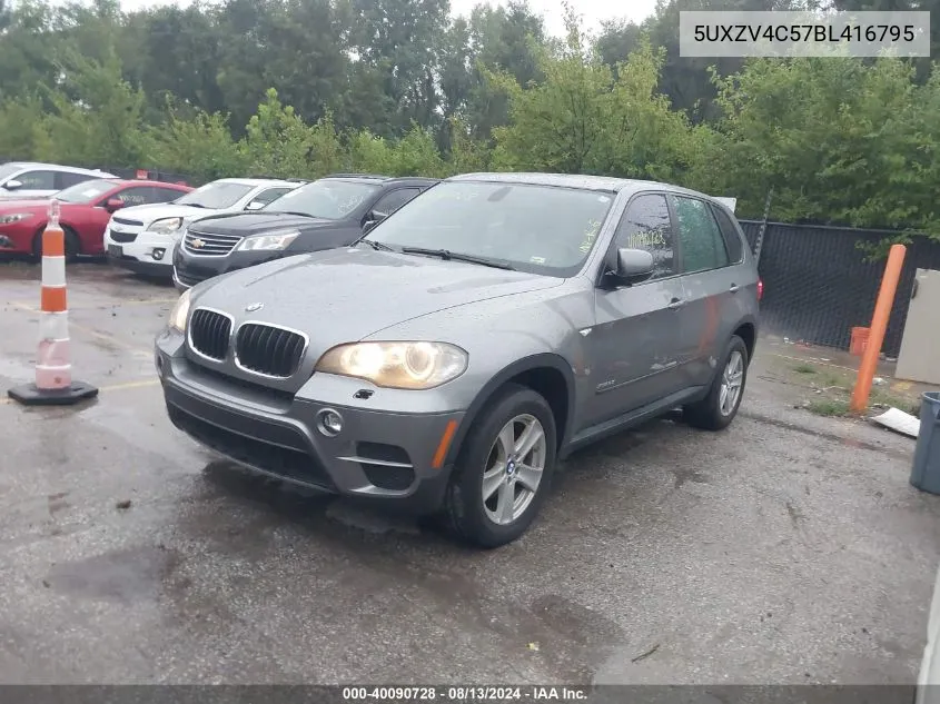 2011 BMW X5 xDrive35I/xDrive35I Premium/xDrive35I Sport Activity VIN: 5UXZV4C57BL416795 Lot: 40090728