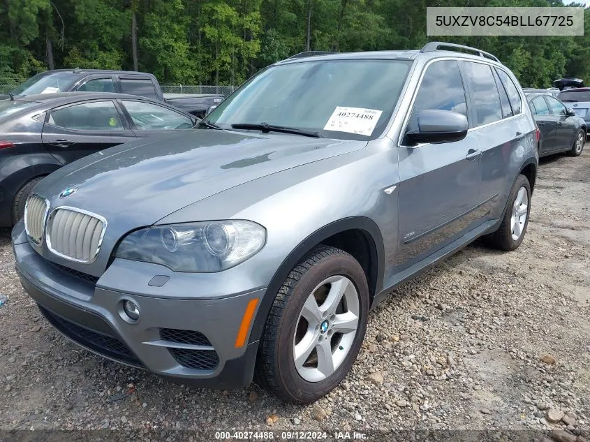 2011 BMW X5 xDrive50I VIN: 5UXZV8C54BLL67725 Lot: 40274488