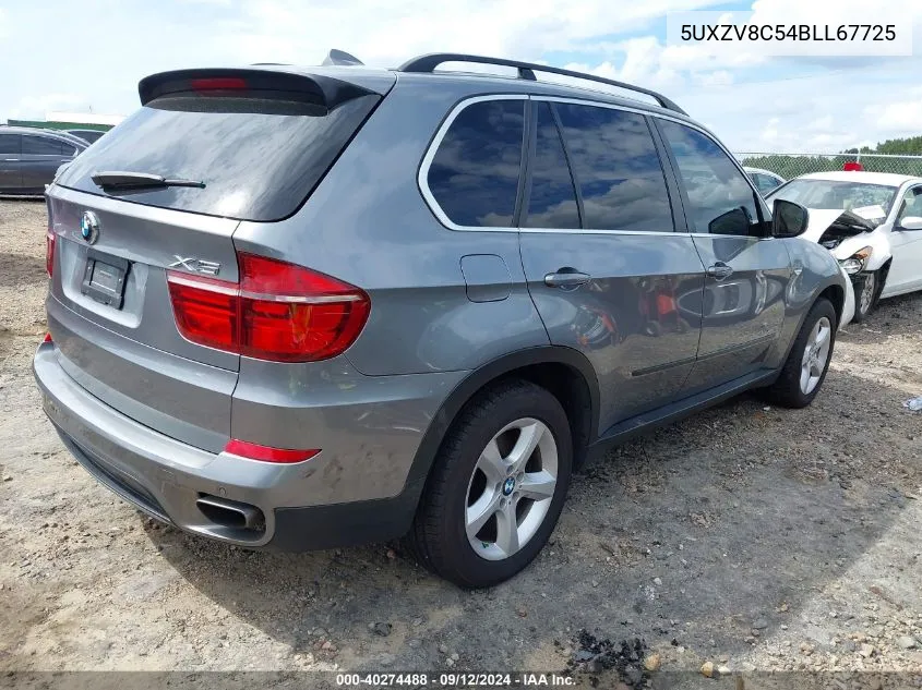 5UXZV8C54BLL67725 2011 BMW X5 xDrive50I