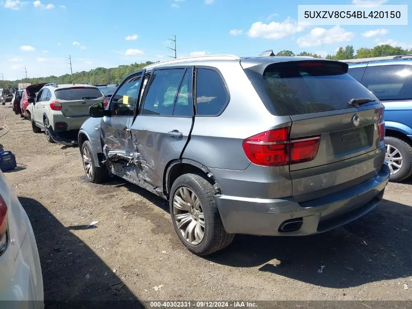 5UXZV8C54BL420150 2011 BMW X5 xDrive50I