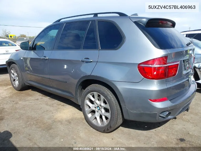 2011 BMW X5 xDrive35I/xDrive35I Premium/xDrive35I Sport Activity VIN: 5UXZV4C57BL406963 Lot: 40385621