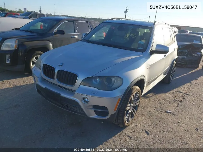 2011 BMW X5 xDrive35I/xDrive35I Premium/xDrive35I Sport Activity VIN: 5UXZV4C56BLL58047 Lot: 40450571