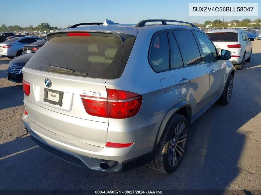 2011 BMW X5 xDrive35I/xDrive35I Premium/xDrive35I Sport Activity VIN: 5UXZV4C56BLL58047 Lot: 40450571