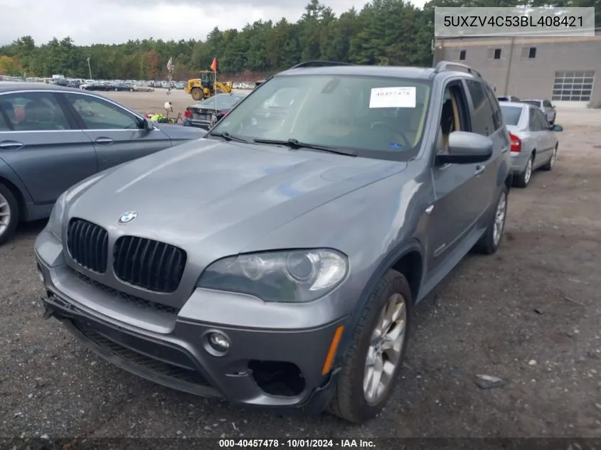 2011 BMW X5 xDrive35I/xDrive35I Premium/xDrive35I Sport Activity VIN: 5UXZV4C53BL408421 Lot: 40457478