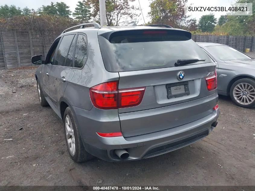 2011 BMW X5 xDrive35I/xDrive35I Premium/xDrive35I Sport Activity VIN: 5UXZV4C53BL408421 Lot: 40457478