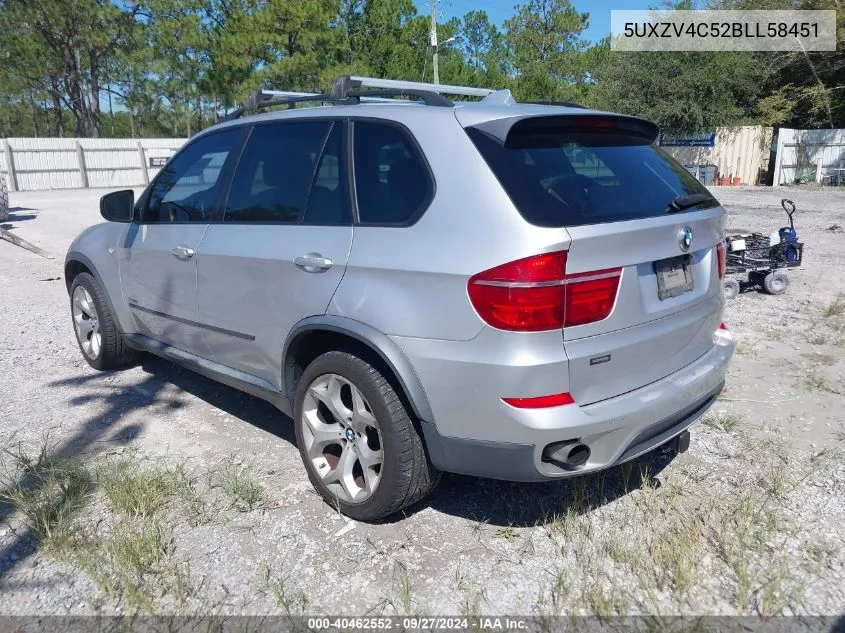 2011 BMW X5 xDrive35I/xDrive35I Premium/xDrive35I Sport Activity VIN: 5UXZV4C52BLL58451 Lot: 40462552