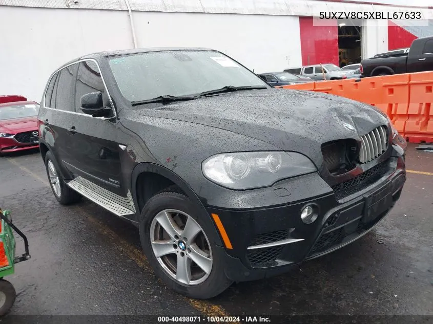 2011 BMW X5 xDrive50I VIN: 5UXZV8C5XBLL67633 Lot: 40498071