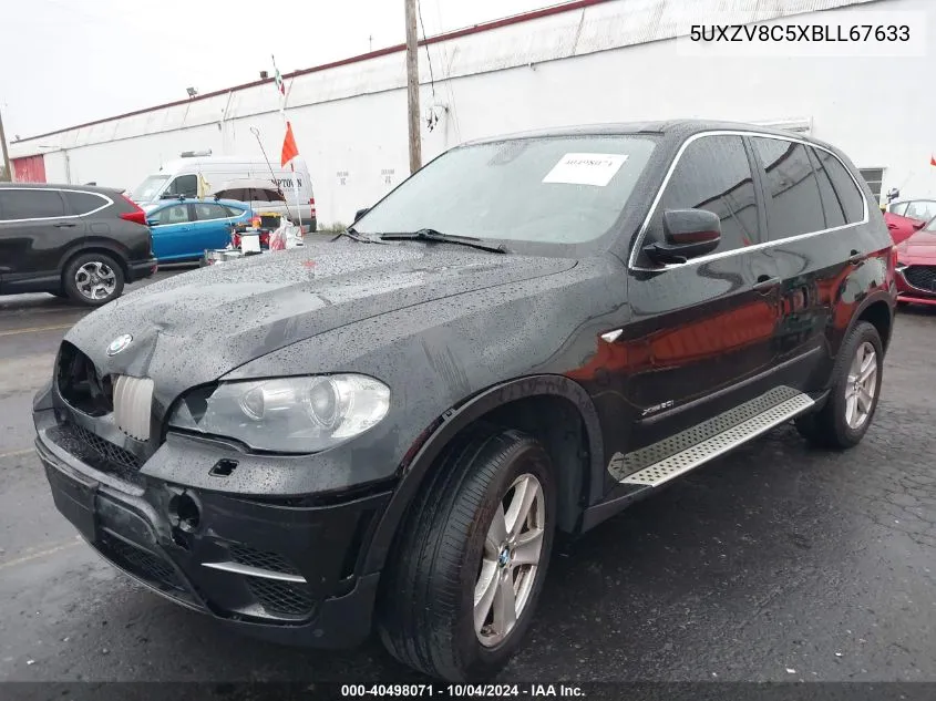 2011 BMW X5 xDrive50I VIN: 5UXZV8C5XBLL67633 Lot: 40498071