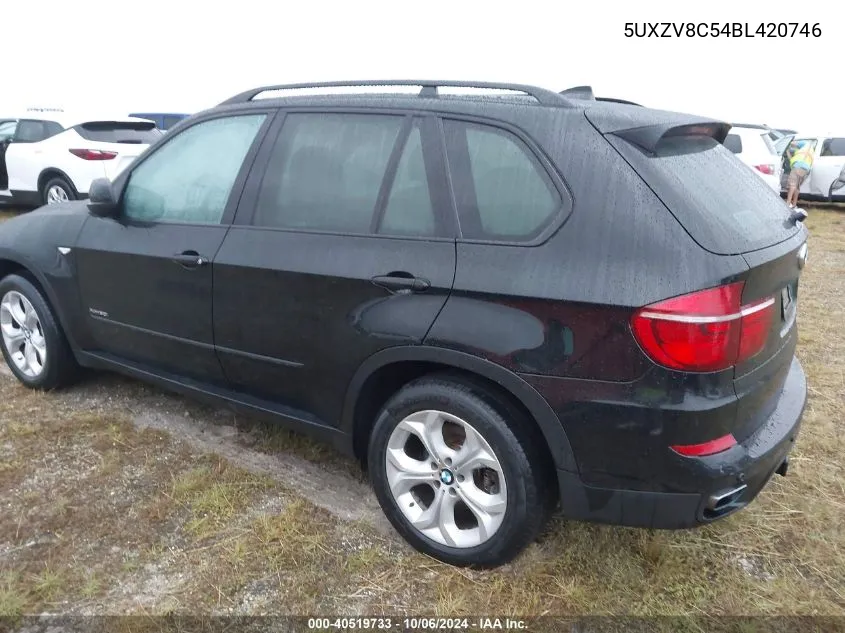 2011 BMW X5 xDrive50I VIN: 5UXZV8C54BL420746 Lot: 40519733