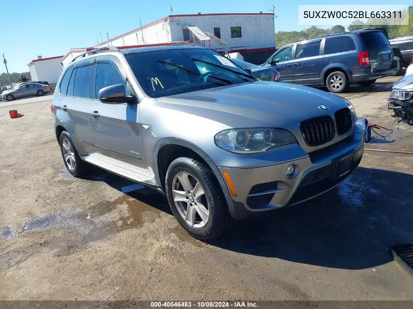 2011 BMW X5 xDrive35D VIN: 5UXZW0C52BL663311 Lot: 40546483