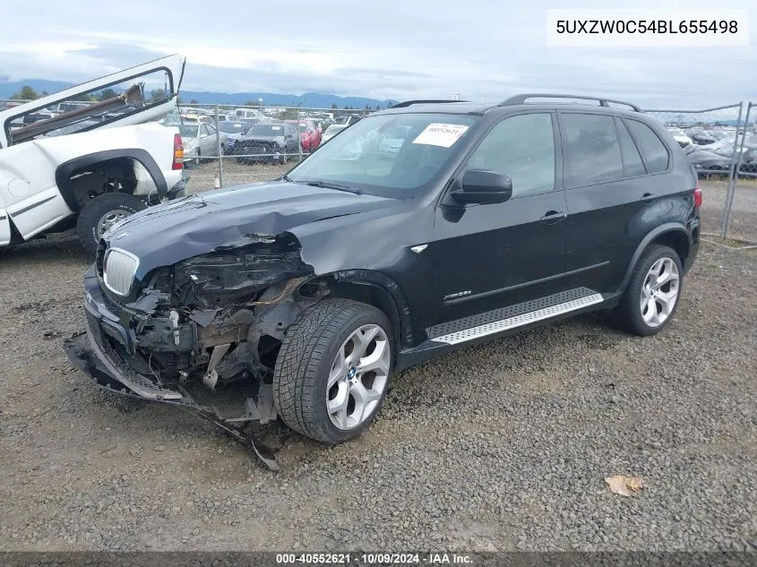 2011 BMW X5 xDrive35D VIN: 5UXZW0C54BL655498 Lot: 40552621