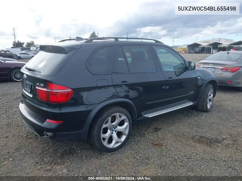 2011 BMW X5 xDrive35D VIN: 5UXZW0C54BL655498 Lot: 40552621