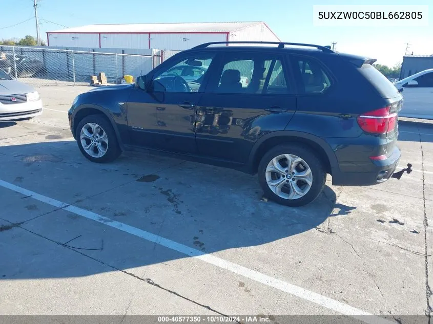 2011 BMW X5 xDrive35D VIN: 5UXZW0C50BL662805 Lot: 40577350