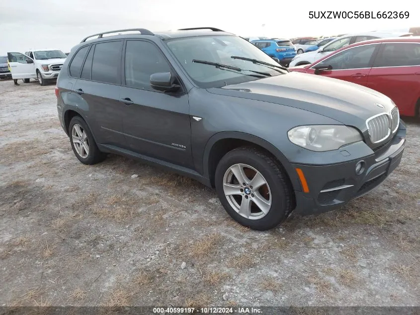 2011 BMW X5 xDrive35D VIN: 5UXZW0C56BL662369 Lot: 40599197