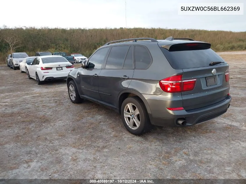 2011 BMW X5 xDrive35D VIN: 5UXZW0C56BL662369 Lot: 40599197