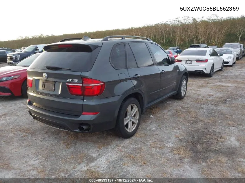 2011 BMW X5 xDrive35D VIN: 5UXZW0C56BL662369 Lot: 40599197