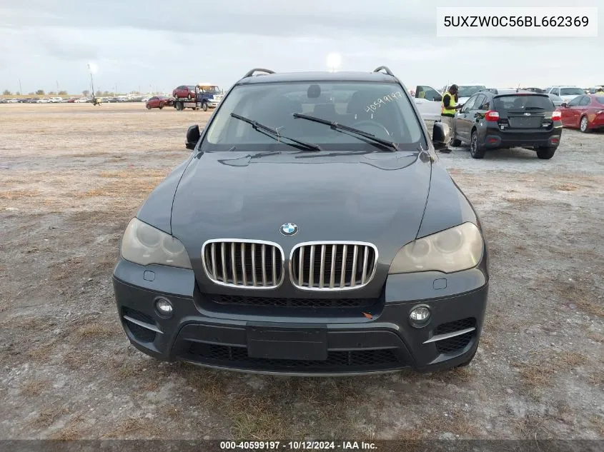 2011 BMW X5 xDrive35D VIN: 5UXZW0C56BL662369 Lot: 40599197