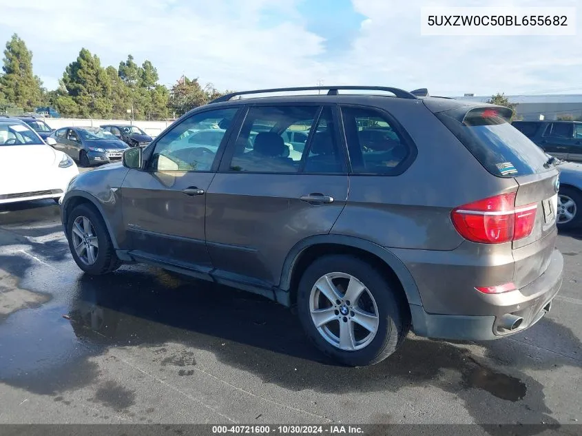 2011 BMW X5 xDrive35D VIN: 5UXZW0C50BL655682 Lot: 40721600