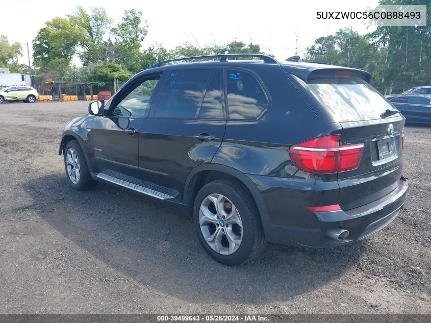 2012 BMW X5 xDrive35D VIN: 5UXZW0C56C0B88493 Lot: 39499643