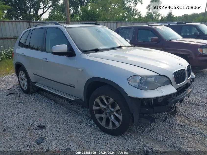 2012 BMW X5 xDrive35I/xDrive35I Premium/xDrive35I Sport Activity VIN: 5UXZV4C5XCL758064 Lot: 39885109