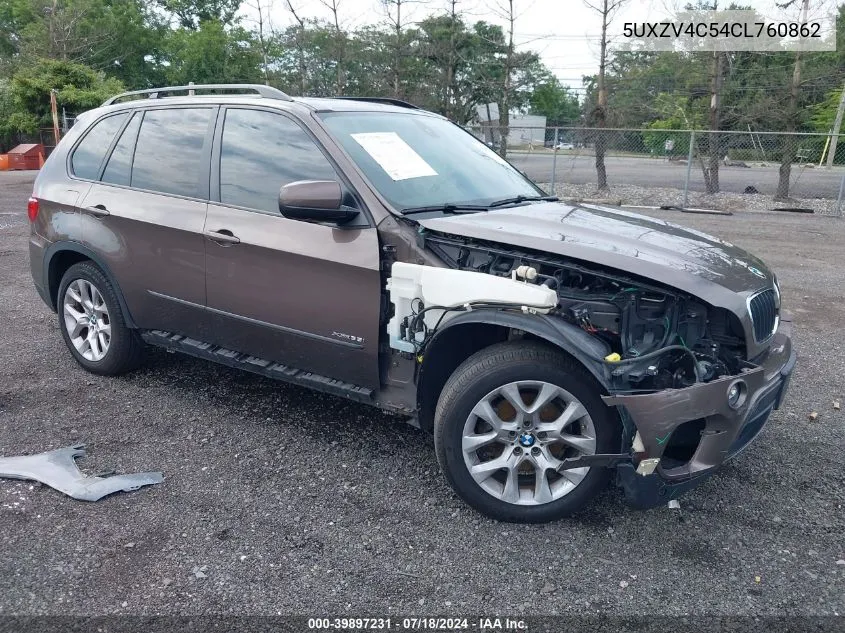 2012 BMW X5 xDrive35I/xDrive35I Premium/xDrive35I Sport Activity VIN: 5UXZV4C54CL760862 Lot: 39897231